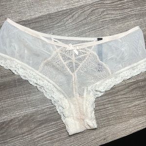 Victorias Secret lace panty.